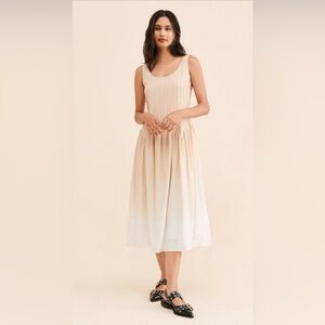 Free People Ires Wallflower Ombré Dress XL